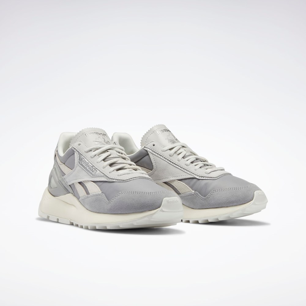 Reebok Classic Leather Legacy AZ Shoes Factory Store Mexico Zapatos Casuales Mujer Grises Grises