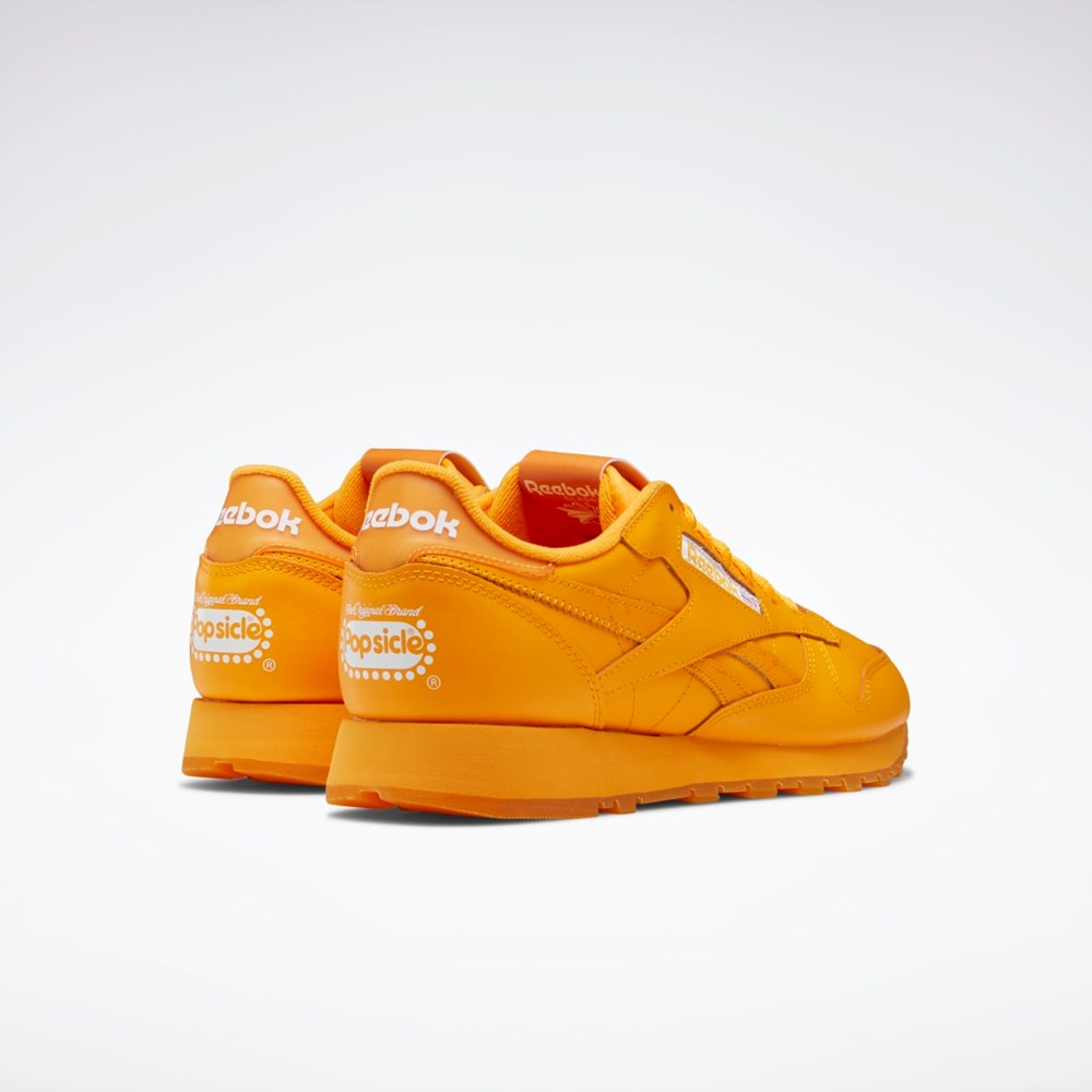 Tiendas Reebok Popsicle Classic Leather Shoes Ofertas - Zapatos Casuales  Hombre Semi Fire Spark / Semi Fire Spark / Semi Fire Spark